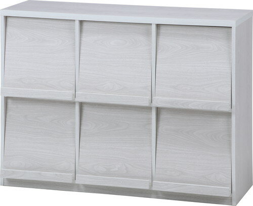 ディスプレイラック 120幅 RG-1285DP　WHW　メーカー直送