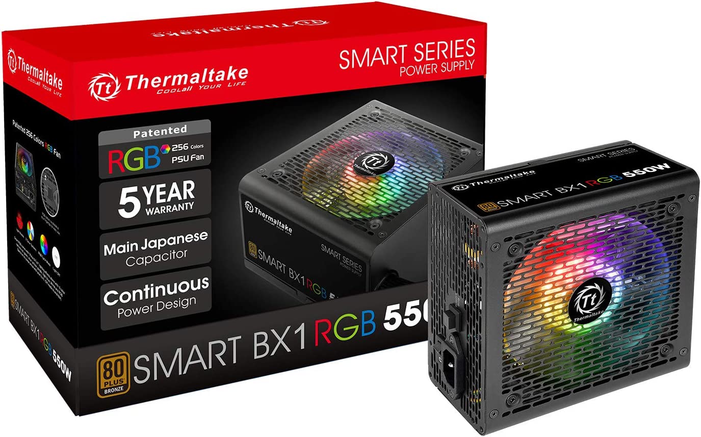 Thermaltake Smart BX1 RGB 550W PC電源ユニッ