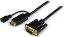 StarTech.com HDMI - VGAƥѴ֥륢ץ 1.8m 1920x1200/ 1080p HD2VGAMM6