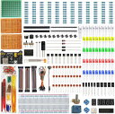 WayinTop 開発ボード用センサーキット 電子工作キット スターターキット 初心者向け 学習キット 電子部品セット 日本語チュートリアル 技術サポート