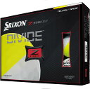 SRIXON(スリクソン) Z-STAR/Z-STAR XV DIVIDE イエロー ホワイト ツートンカラーボール 日本正規品