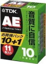 TDK オーディオカセットテープ AE 10