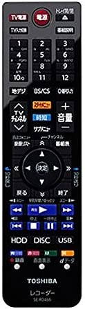 東芝REGZAブルーレイディスクレコーダー用リモコンSE-R0466(東芝部品コード：79106738)