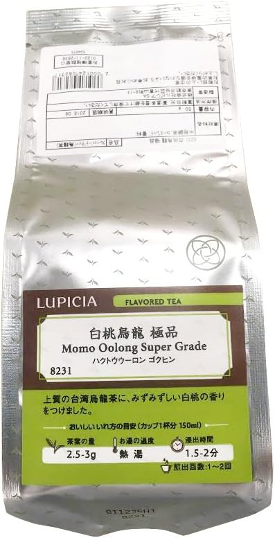 ルピシア 白桃烏龍 LUPICIA(ルピシア) 白桃烏龍 極品 50gパック(リーフ) (8231)