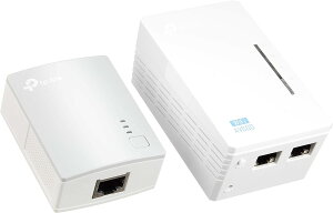 TP-Link WiFi 中継機 PLCアダプター TL-WPA4220 KIT 11n 300Mbps 無線LAN 有線LAN コンセント 2台 キット 総務省指定