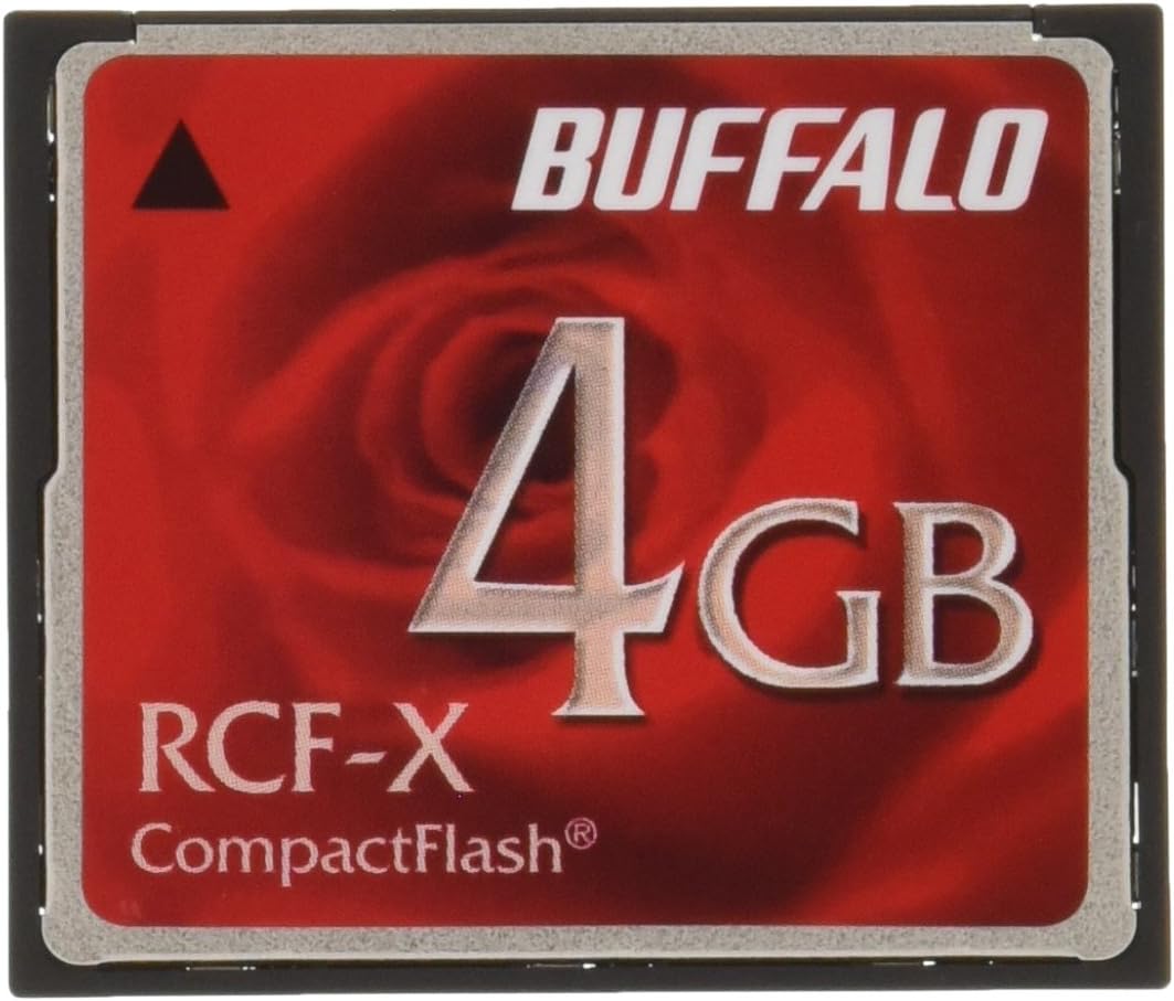 BUFFALO コンパクトフラッシュ4GB RCF-X4G