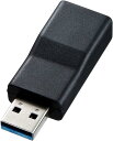 サンワサプライ USB3.1A-Type Cメス変換アダプタ AD-USB29CFA ブラック