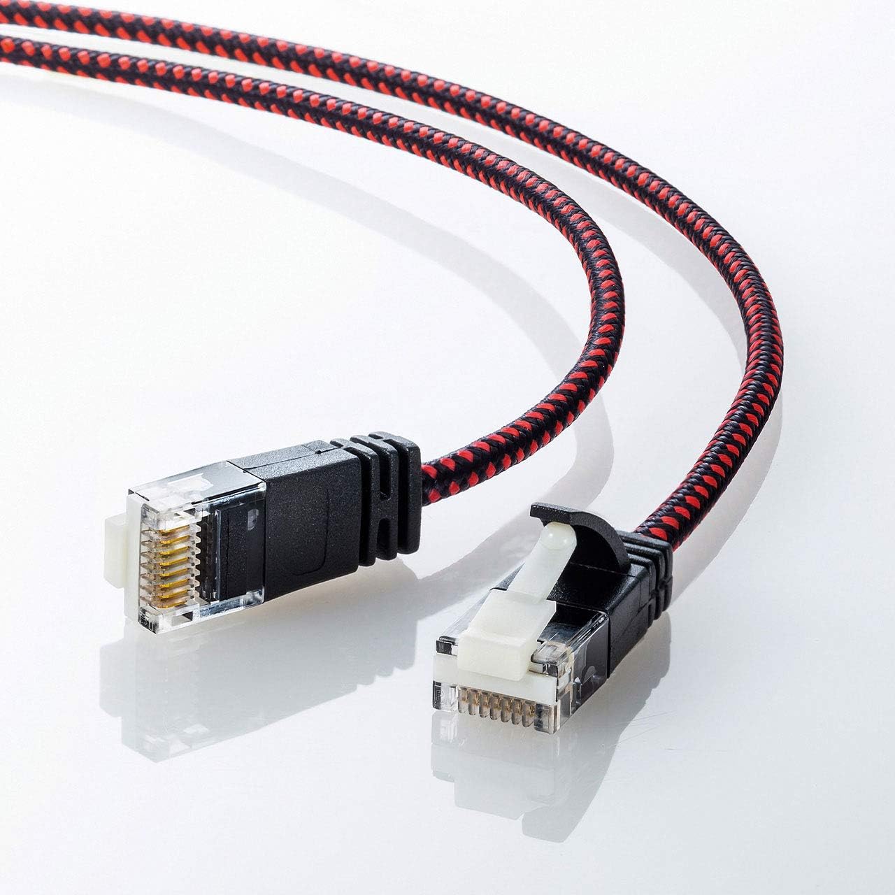 掠ץ饤 CAT6Aٷ¥åLAN֥ (10m) 10Gbps/500MHz RJ45 ĥޤɻ ֥åå KB-T6AME-10BKR