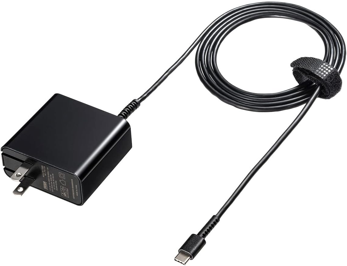 TTvC USB Power DeliveryΉAC[d PD45W TypeCP[ǔ^ ACA-PD75BK