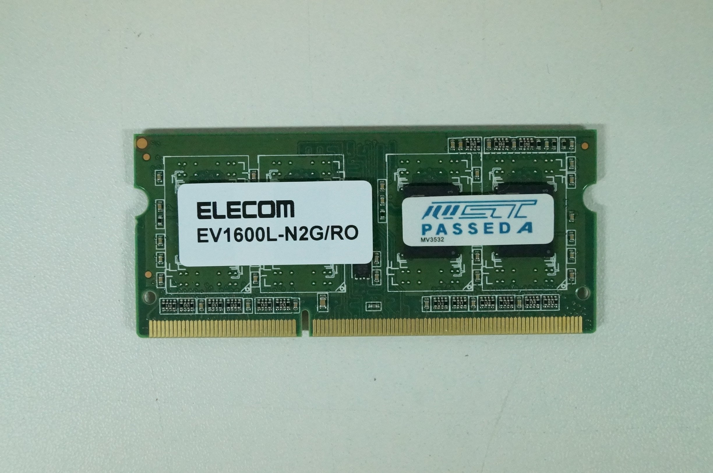 エレコム EV1600L-N2G/RO RoHS対応DDR3Lメモリモジュール/2GB