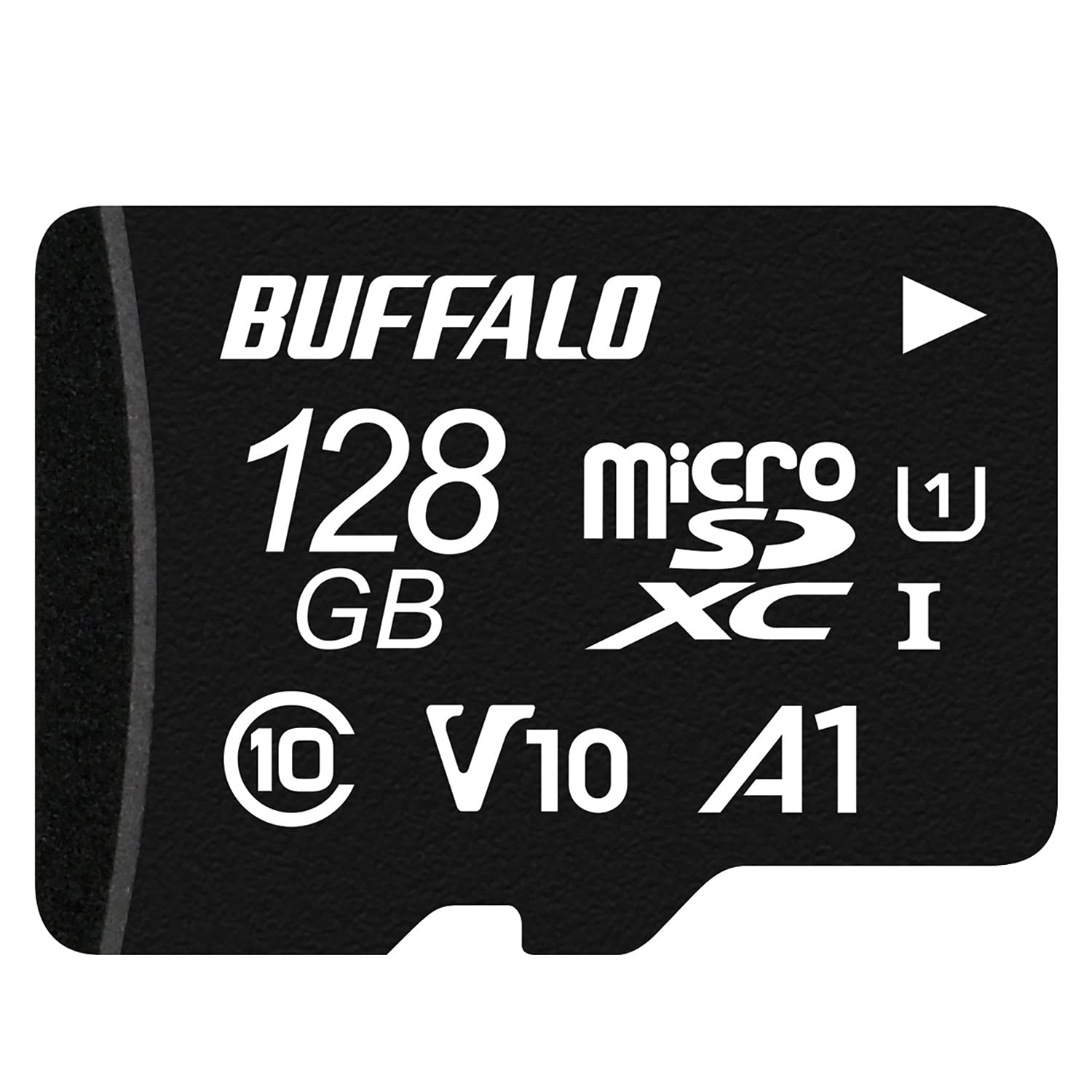 バッファロー microSD 128GB 100MB/s UHS-1 U1 microSDXC Nintendo Switch/ドライブレコーダー 対応 V10 A1 IPX7 Full HD データ復旧サービス対応 RMSD-128U11HA/N