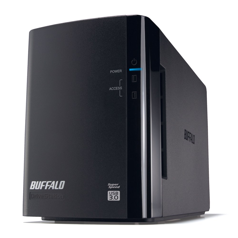 BUFFALO RAID1б USB3.0 դϡɥǥ 2ɥ饤֥ǥ 2TB HD-WL2TU3/R1J