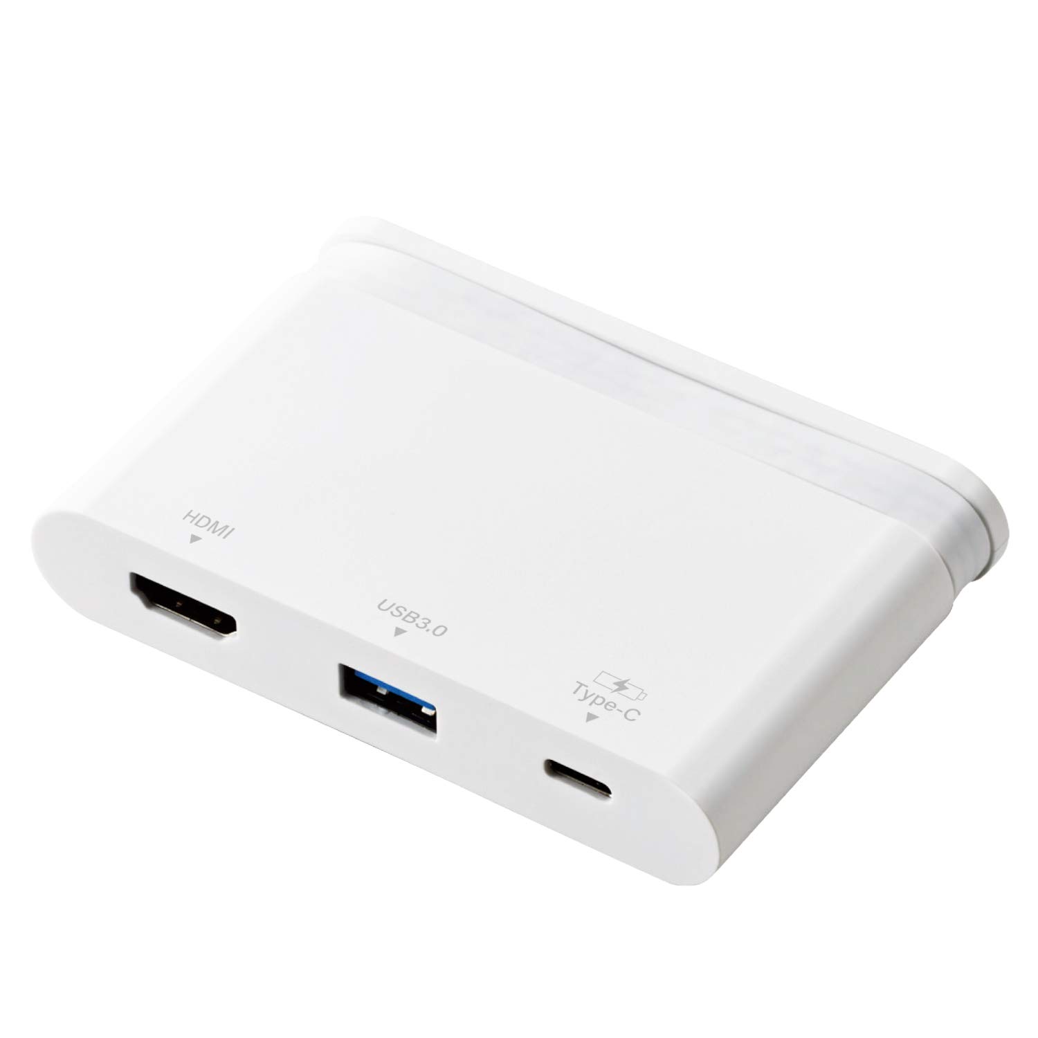 쥳 ɥå󥰥ơ USB-C ϥ PDбťǡžType-C/USB3.0/HDMI֥Ǽ ۥ磻 DST-C06WH