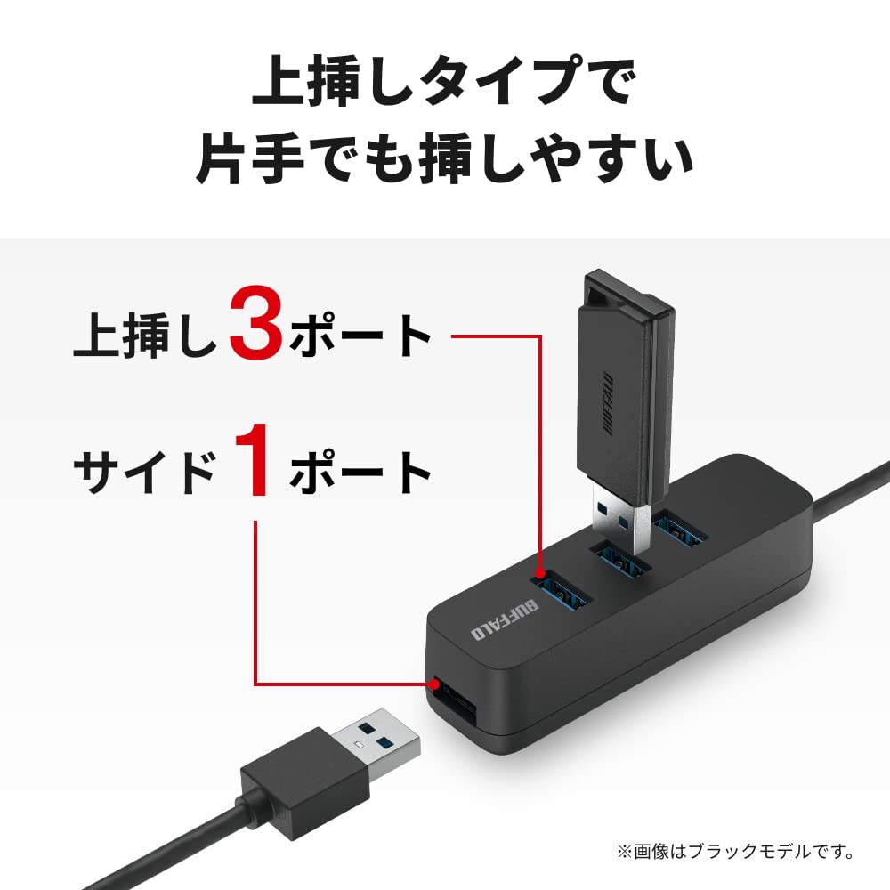 �Хåե����� USB-C 3.2Gen1�Х��ѥ���ޤ��ϥ� ������ �֥�å� BSH4U325C1BK