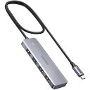 UGREEN USB-Cハブ 4ポート Type-C ハブ USB3....(2)