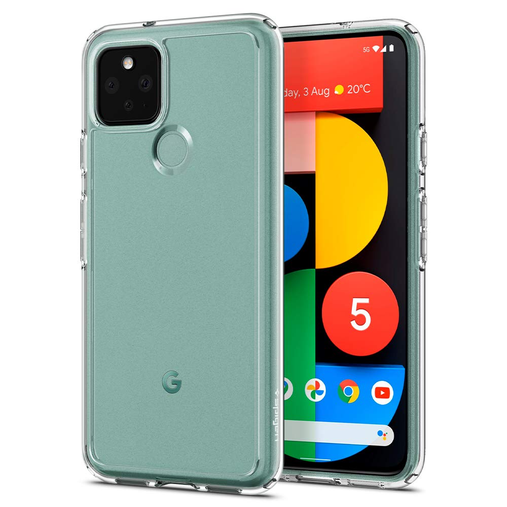 Spigen Google Pixel5   ꥢ ƷMILʼ Ѿ׷ ݸ ׷ۼ Qi 磻쥹 ȥ顦ϥ֥å ACS01897 (ꥹ ꥢ)