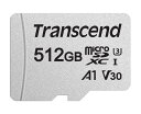 トランセンド microSDカード 512GB UHS-I U3 V30 A1 Class10データ復旧ソフト無償提供Nintendo Switch 動作確認済 TS512GUSD300S-AE