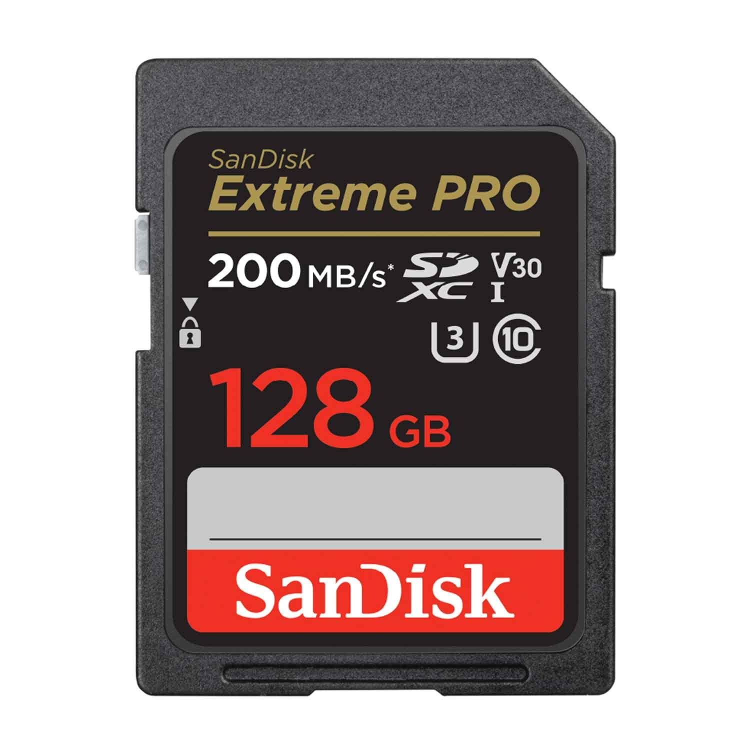 ǥ  SD 128GB SDXC Class10 UHS-I V30 ɼ200MB/s SanDisk Extreme PRO SDSDXXD-128G-GHJIN ѥå