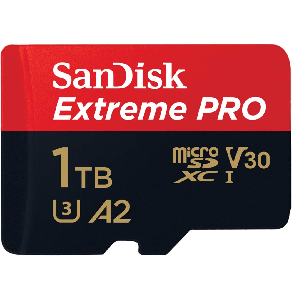 マイクロSD 1TB サンディスク Extreme PRO microSDXC A2 SDSQXCZ-1T00 海外パッケージ品