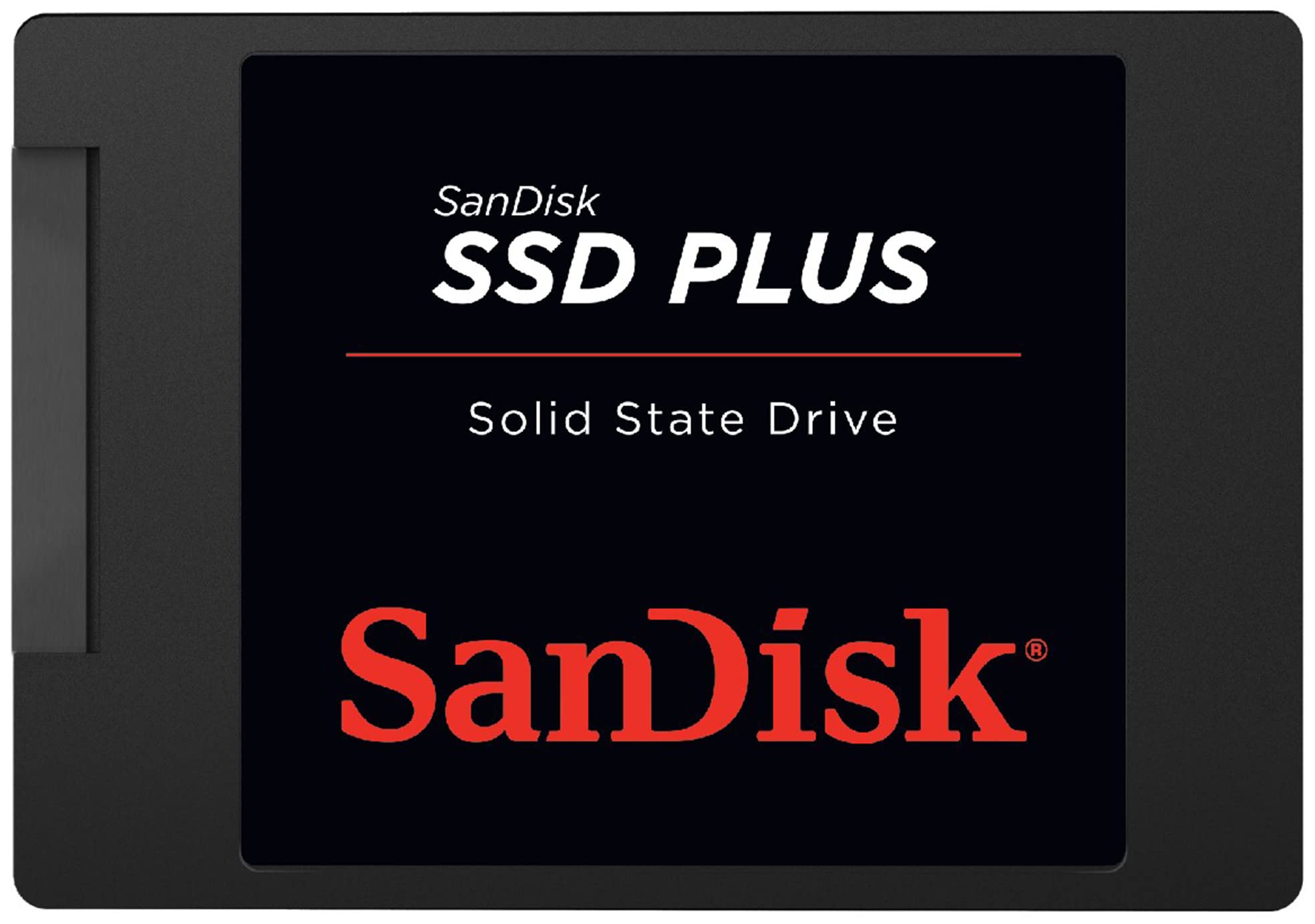 SanDisk サンディスク 内蔵 SSD PLUS 2TB 2.5インチ SATA (読み出し最大 535MB/s 書込み最大 450MB/s) PC メーカー保証3年 SDSSDA-2T00-G26