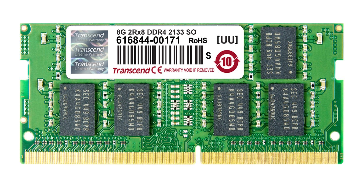 Transcend ΡPCѥ PC4-17000(DDR4-2133) 8GB 1.2V 260pin SO-DIMM TS1GSH64V1H