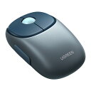 UGREEN ワイヤレスマウス 無線 FUN+マウス USB-C充電式 Bluetooth＆2.4G対応 6ボタン 80g軽量化 静音マウス 4段階DPI 4000DPI ノートPC MacBook パソコンなどに対応 技適認証済み