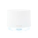 2020年モデル エレコム 加湿器 卓上 抗菌 アロマ USB給電 7色LED 空焚き防止 容量100ml エクリアミスト"MINI CHIMNEY" HCE-HU2003Uシリーズ ホワイト HCE-HU2003UWH