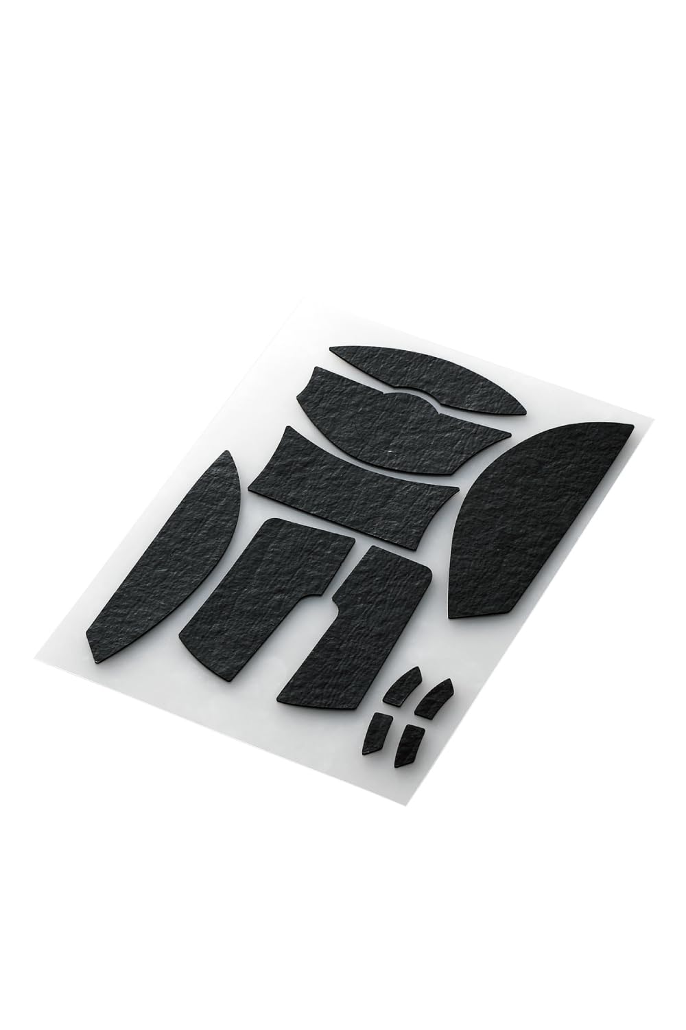 エレコム V custom マウスグリップ グリップテープ ゲーミングマウス DEATHADDER V3 PRO 専用 アンチスリップ 滑り止め 極薄シート 0.6mm ブラック GWVG600RDV3PBK