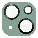 エレコム iPhone15 / 15 Plus カメラフィルム レンズフィルム 硬度10H パレットカラー グリーン PM-A23AFLLP1GN
