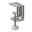 サンワサプライ デスククランプ シルバー 取付幅10~40mm TAP-F37CLAMP(2)