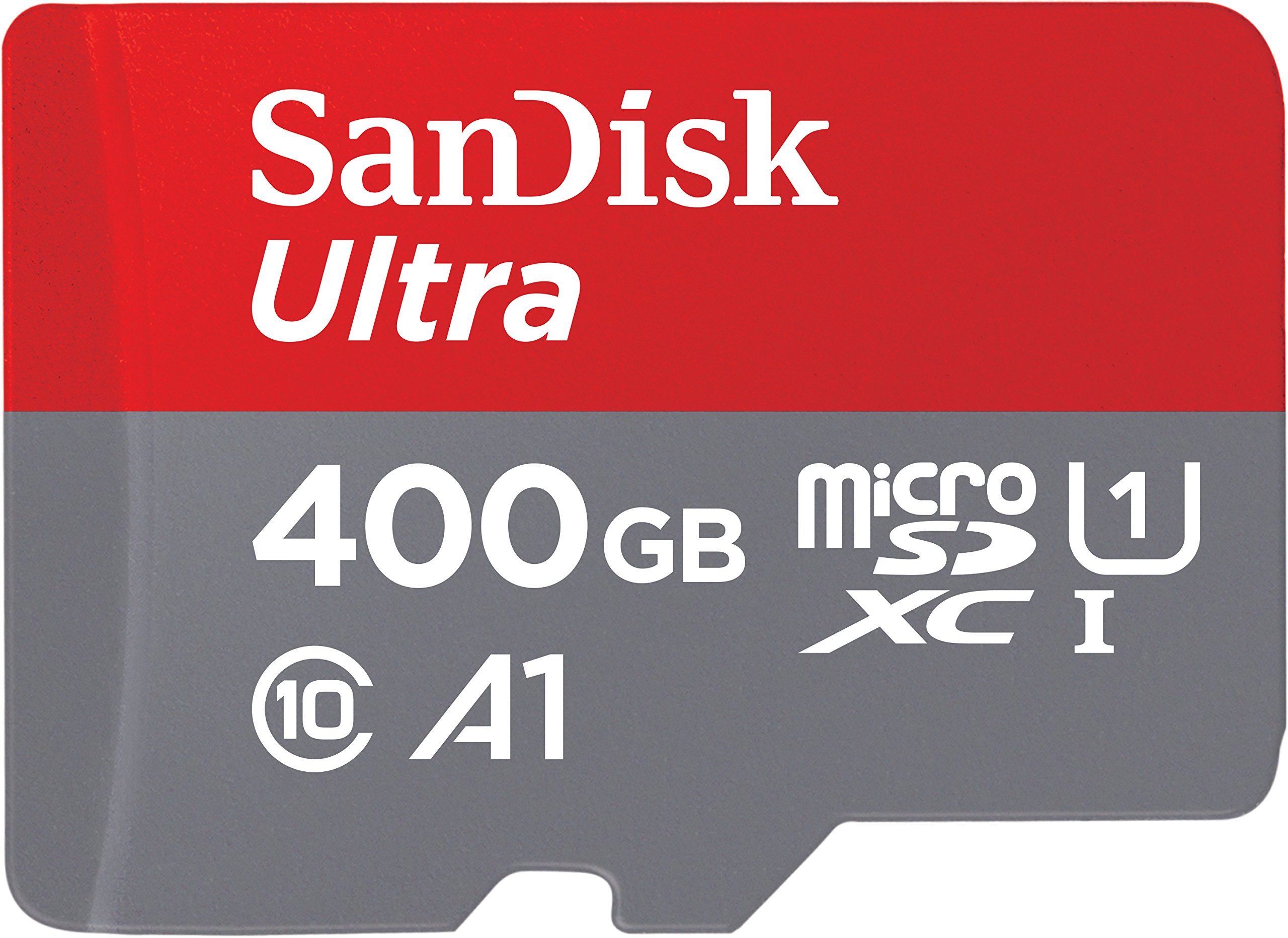 SanDisk (サンディスク) 400GB Ultra microSDXC UHS-I メモリーカード アダプター付き - 120MB/s C10 U1 フルHD A1 Micro SD カード - SDSQUA4-400G-GN6MA