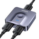 UGREEN HDMI 切り替え器 2入力1出力 4K@60Hz HDMI切替器 HDMIセレクター ...