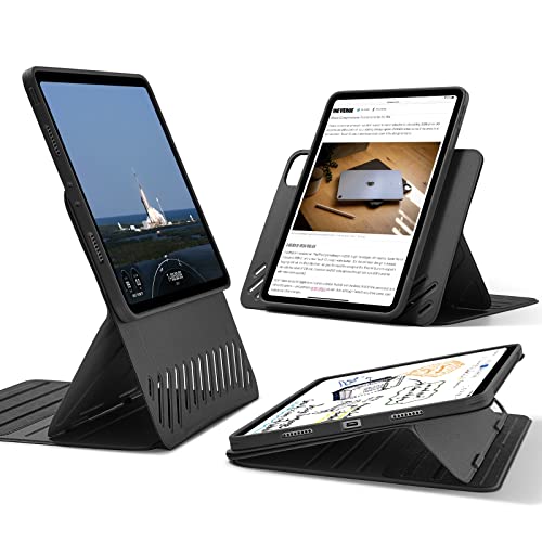 ESR iPad Pro 11インチ ケース (2022/2021/2020/2018、第4/3/2/1世代) 専用 取外し可能なマグネットカ..