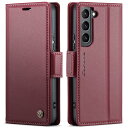 QLTYPRI Samsung Galaxy S21 ケース 手帳型 SC-51B/SCG09 ケース 上質PUレザー 財布型 スマホケース ギャラクシー S2...