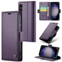 QLTYPRI Galaxy S24 ケース 手帳型 財布型 SC-51E/ SCG25 ギャラクシー S24 カバー PUレザー カード収納 スマグネット式 ...
