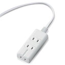 エレコム 電源タップ マグネット 3m 3個口(内3ピン1) ホワイト T-KM01-2330WH(2)