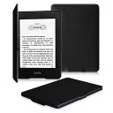 Fintie Kindle Paperwhite ケース 超薄 軽量 保護カバー オートスリープ機能付き (2016 NEW-Kindle Paperwhiteマンガモデル と 2012, 2013, 2015バージョン適応)(ブラック)