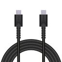 エレコム USB Type-C ケーブル ( USB PD対応 ) C to C 最大3Aで高速充電 高耐久 2.0m iPhone15 対応検証済 ブラック MPA-CCS20PNBK(2)