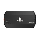 バッファロー SSD 外付け 2.0TB PlayStation公式ライセンス取得済 PS5対応 PS4対応 USB3.2 Gen2 Type‐AC両対応 防塵防滴 IP55 耐衝撃 MIL‐STD ポータブル SSD-PHO2.0U3-B/N(2)