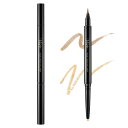 Visee(ヴィセ) ワイド トリック ダブルライナー 01 ニュアンスブラウンベージュ 0.4g ふたえライナー 涙袋ライナー 涙袋コンシーラー 2in1 影色 立体感