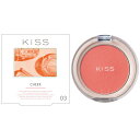 KiSS(キス) クリアルディ ブラッシュ 03グアバパルファン 4g 新感覚クレイタッチチーク 血色感 透明感