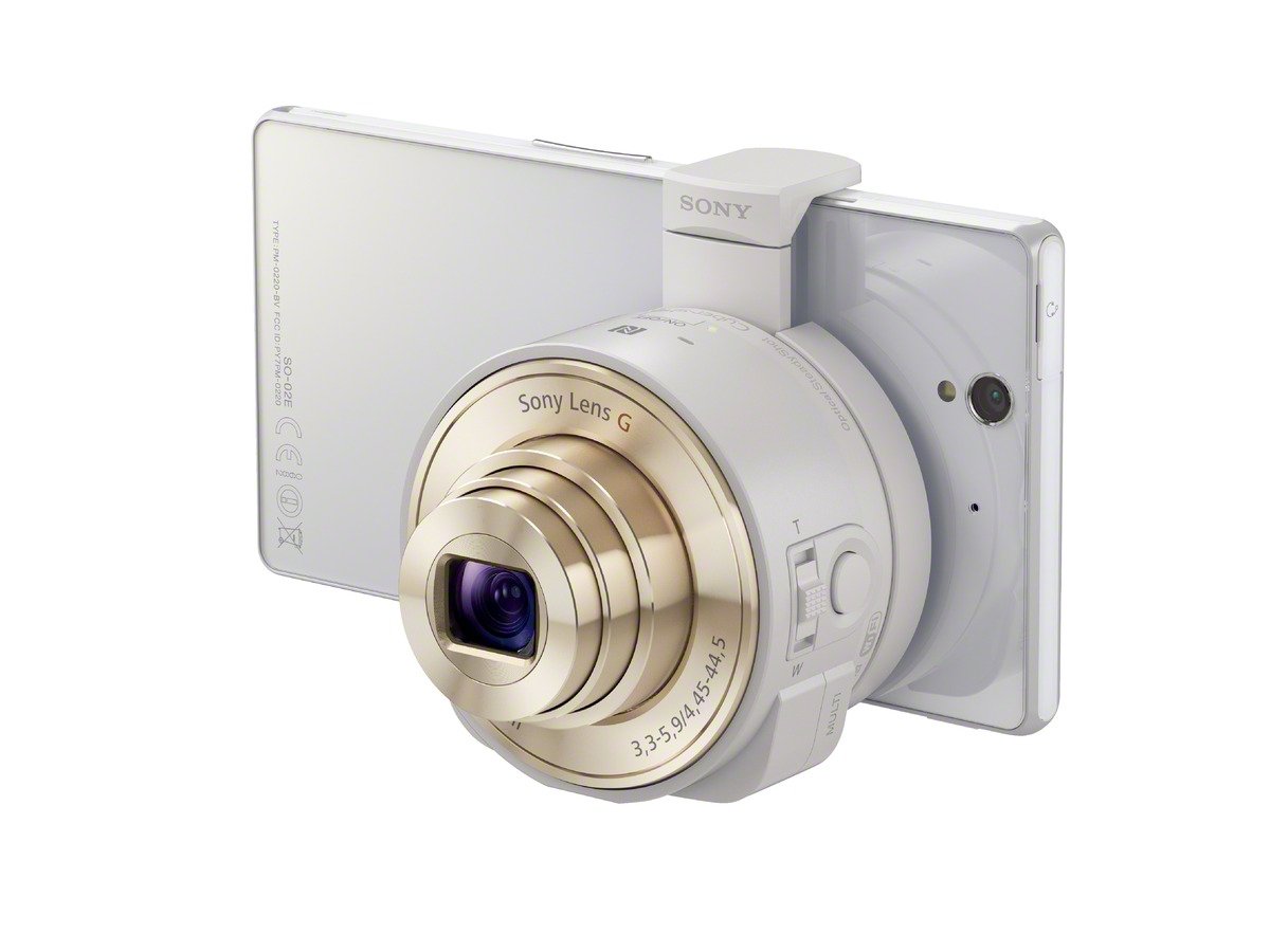 SONY デジタルカメラ Cyber-shot レンズスタイルカメラ QX10 ホワイト DSC-QX10-W