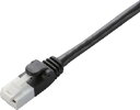 エレコム LANケーブル CAT6 5m ツメが折れない 爪折れ防止コネクタ スタンダード ブラック LD-GPT/BK50