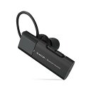 エレコム BluetoothハンズフリーヘッドセットUSB Type-C(充電端子) 通話・音楽用 大型通話ボタン付き 3DFitイヤーフック LBT-HSC10PCBK ブラック