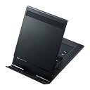 サンワサプライ モバイルタブレットスタンド 5段階角度調整 折りたたみ可 薄型 ブラック PDA-STN11BK(2)