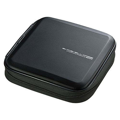 サンワサプライ 24枚収納 BD・CD・DVDセミハードケース(ブルーレイディスク対応不織布タイプ) ブラック..