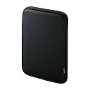サンワサプライ(Sanwa Supply) タブレットインナーケース 10.1インチ対応 スリップインタイプ ネオプレン製 ブラック PDA-TABS10BKN(2)