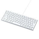 サンワサプライ 有線USBスリムキーボード テンキー無し パンタグラフ...(2)
