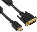 バッファロー BSHDDV50BK HDMI:DVI変換ケーブル コア...(2)