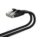 エレコム LANケーブル CAT6 15m 爪折れ防止コネクタ やわらか ブラック LD-GPY/BK15(2)